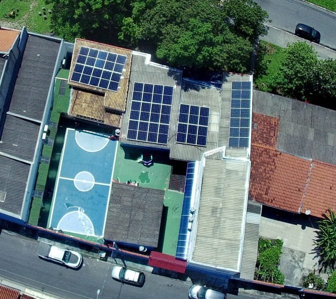 Sistema fotovoltaico de 17 kWp em Moreira César · SP