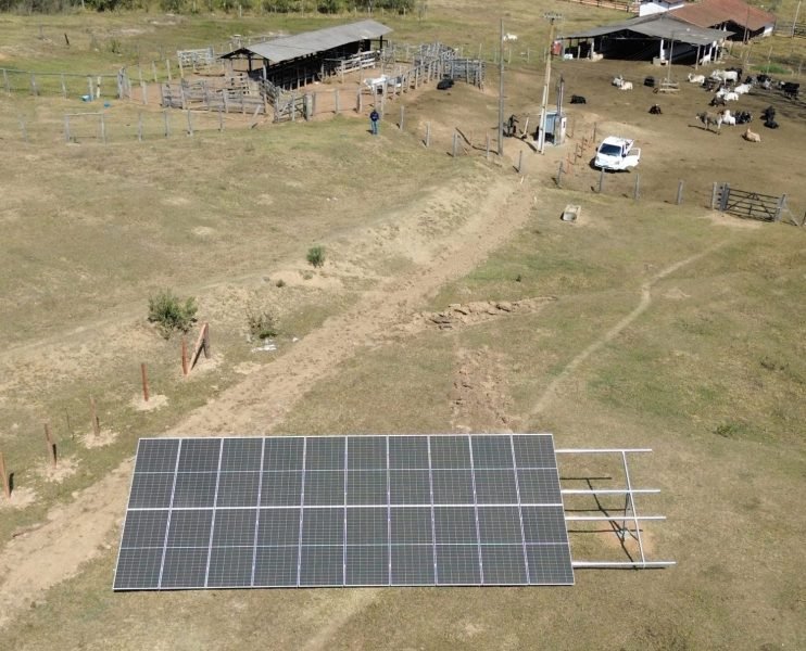 Sistema fotovoltaico de 11 kWp em Andradas · MG